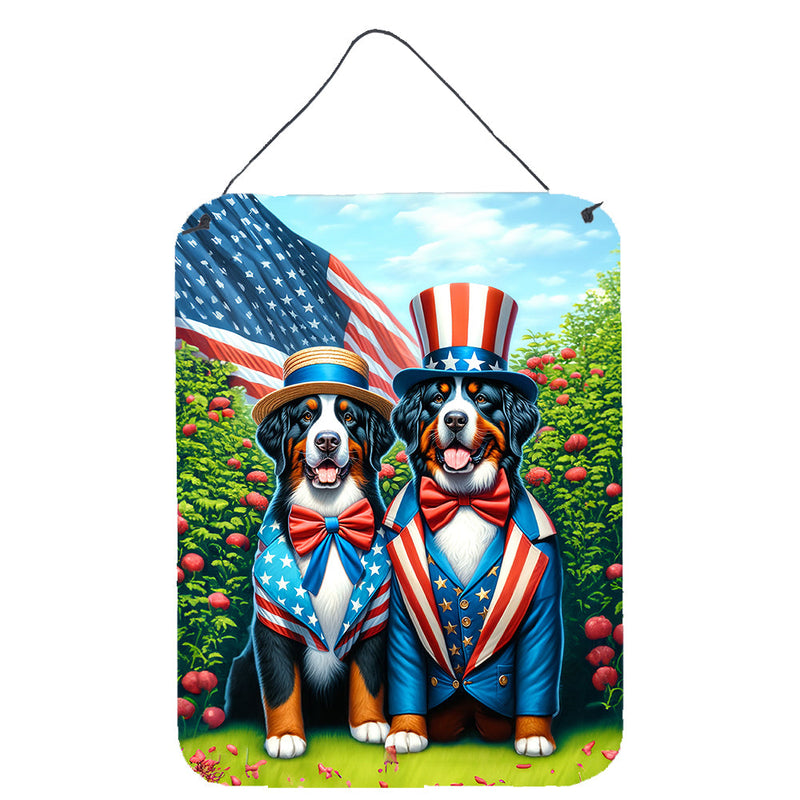 All American Bernese Mountain Dog Wall or Door Hanging Prints