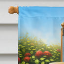 All American Border Collie House Flag