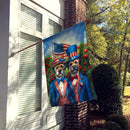 All American Border Terrier House Flag