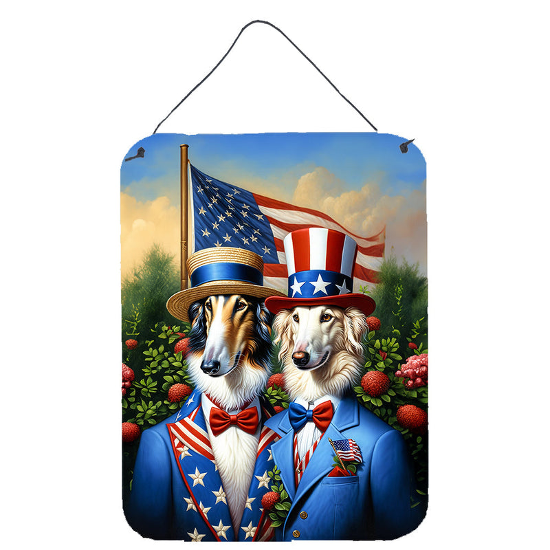 All American Borzoi Wall or Door Hanging Prints
