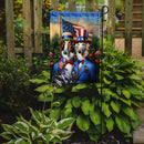 All American Borzoi Garden Flag –  Dogs with American Flag Background by Caroline’s Treasures