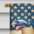 All American Boston Terrier House Flag