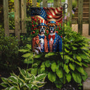 All American Boxer Garden Flag –  Dogs with American Flag Background by Caroline’s Treasures