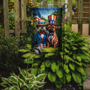 All American Brussels Griffon Garden Flag –  Dogs with American Flag Background by Caroline’s Treasures