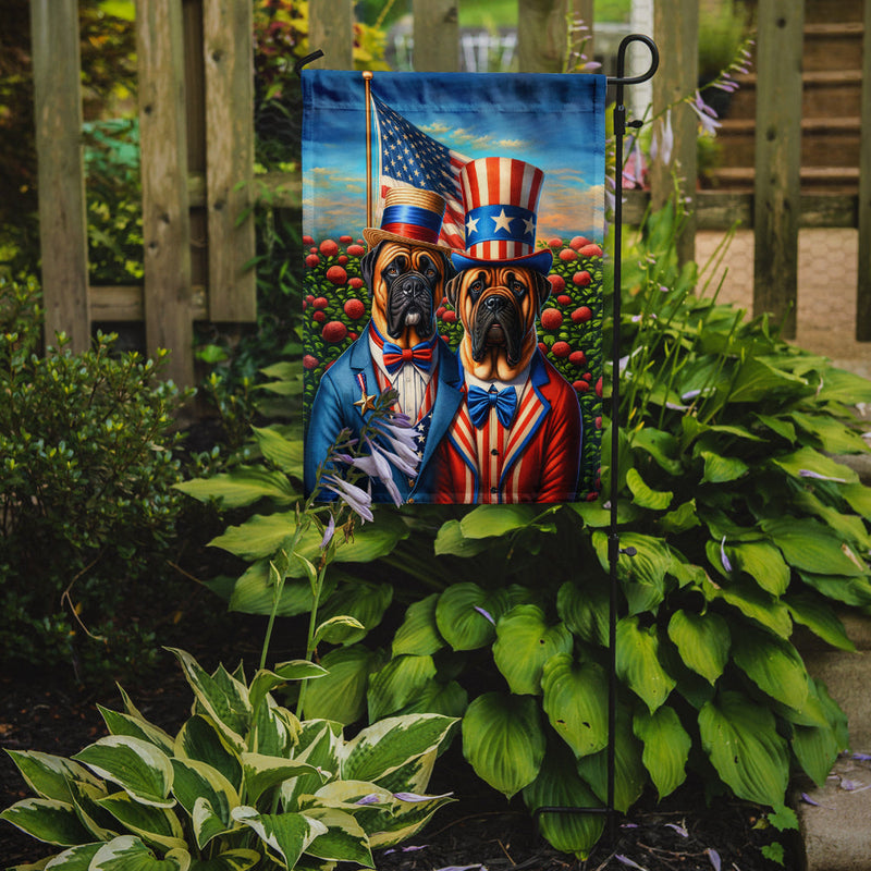 All American Bullmastiff Garden Flag