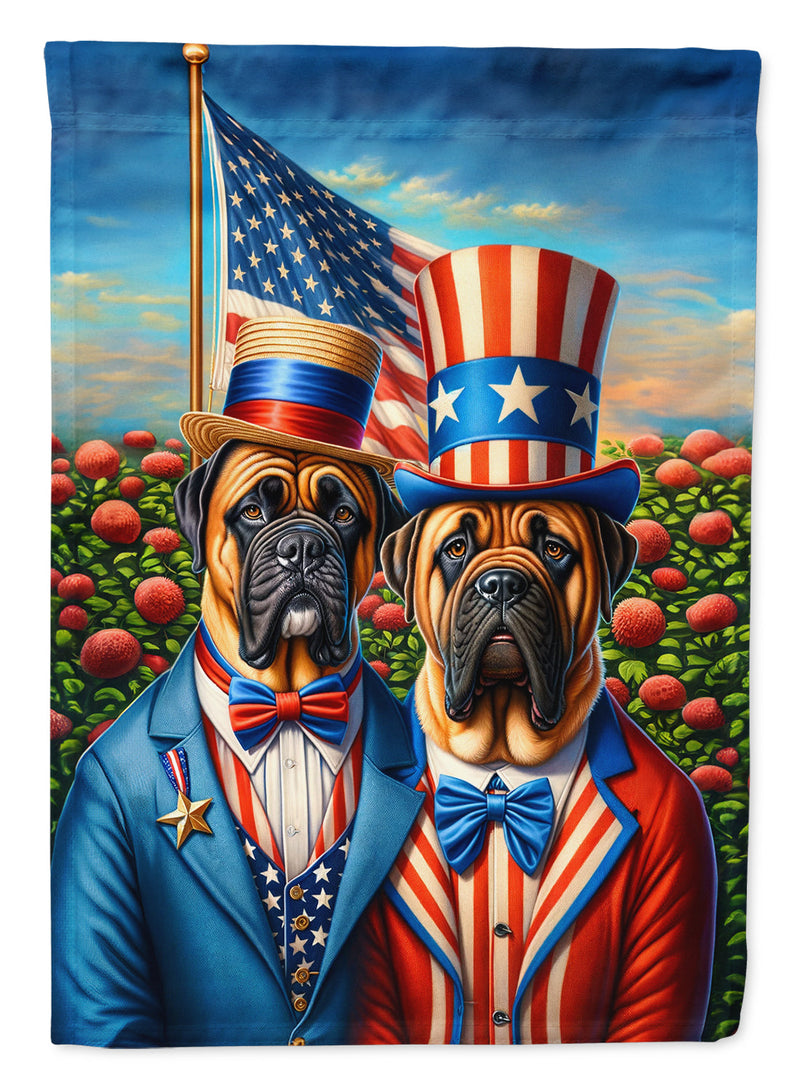 All American Bullmastiff Garden Flag