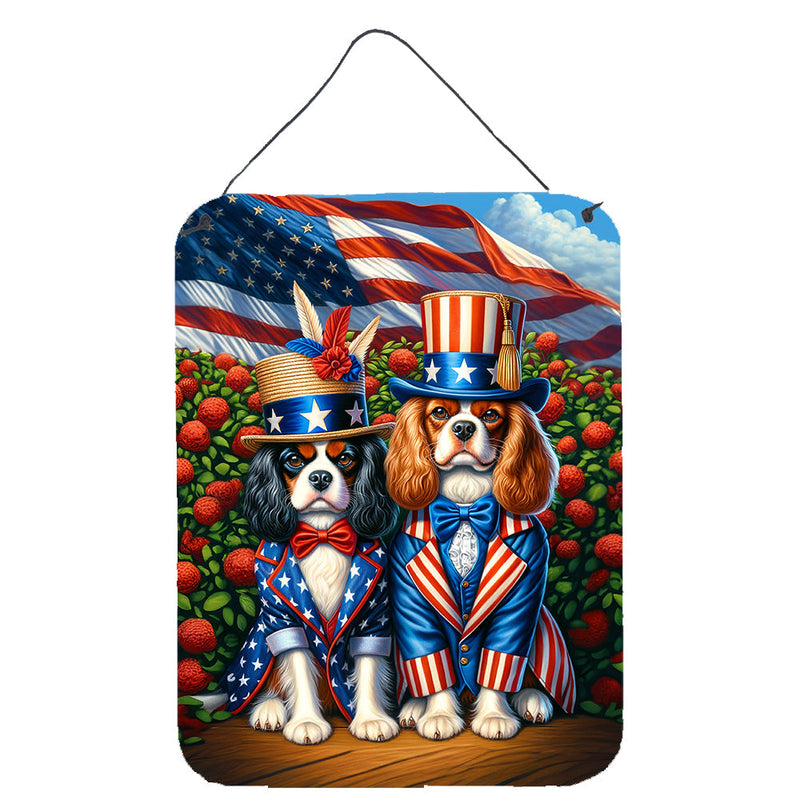 All American Cavalier Spaniel Wall or Door Hanging Prints