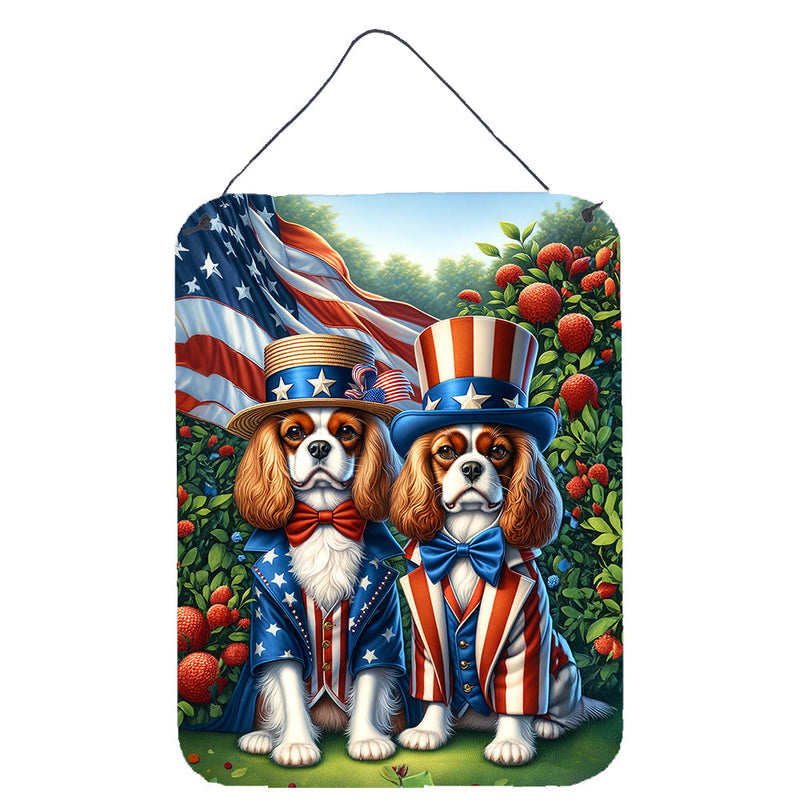 All American Cavalier Spaniel Wall or Door Hanging Prints