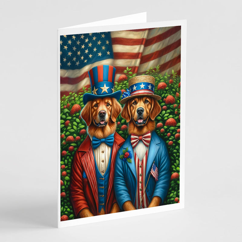 All American Chesapeake Bay Retriever Greeting Cards Pack of 8