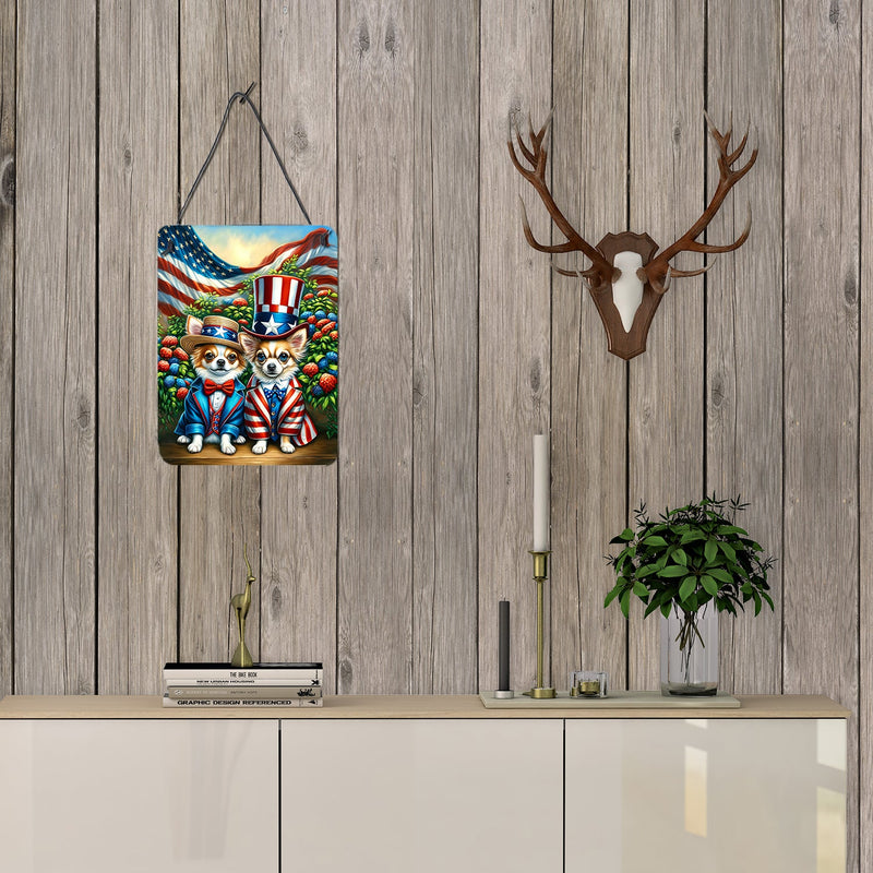 All American Chihuahua Wall or Door Hanging Prints