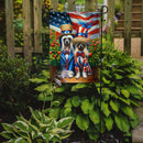All American Chinese Crested Garden Flag –  Dogs with American Flag Background by Caroline’s Treasures
