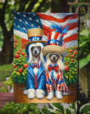 All American Chinese Crested Garden Flag –  Dogs with American Flag Background by Caroline’s Treasures