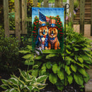 All American Chow Chow Garden Flag –  Dogs with American Flag Background by Caroline’s Treasures