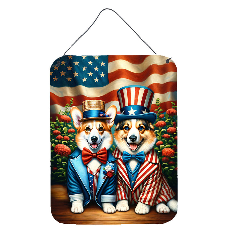 All American Corgi Wall or Door Hanging Prints