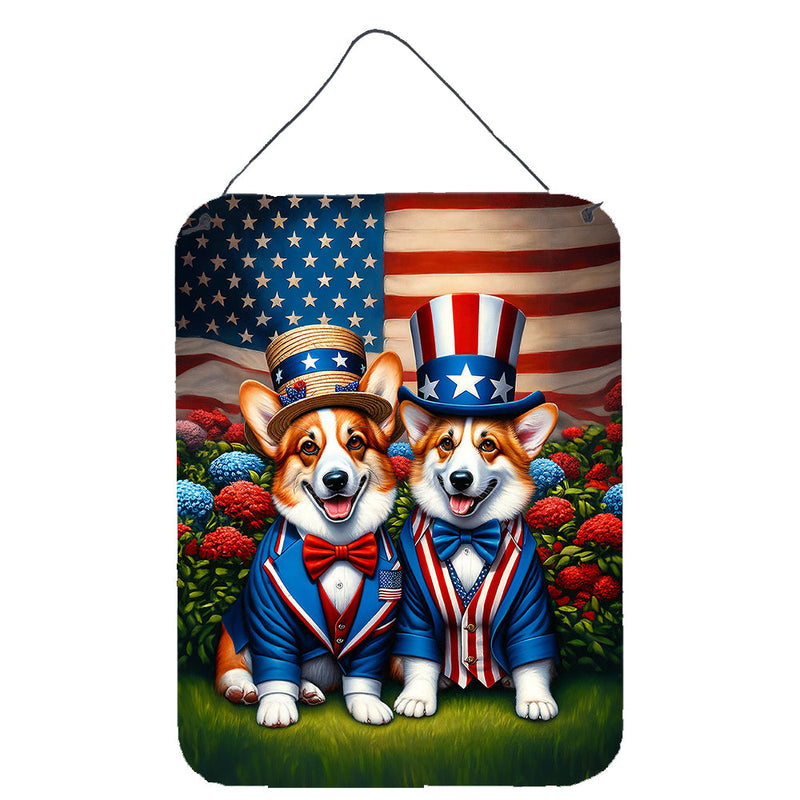 All American Corgi Wall or Door Hanging Prints