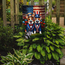 All American Corgi Garden Flag –  Dogs with American Flag Background by Caroline’s Treasures
