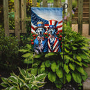 All American Dalmatian Garden Flag –  Dogs with American Flag Background by Caroline’s Treasures