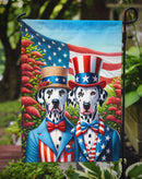 All American Dalmatian Garden Flag –  Dogs with American Flag Background by Caroline’s Treasures