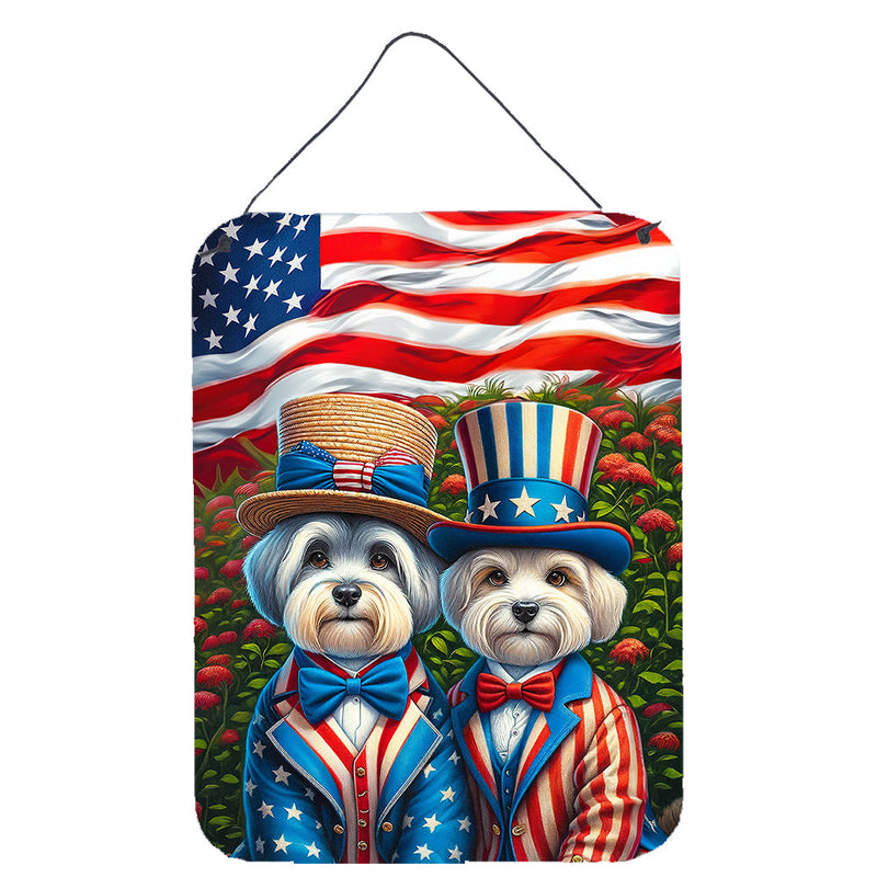 All American Dandie Dinmont Terrier Wall or Door Hanging Prints