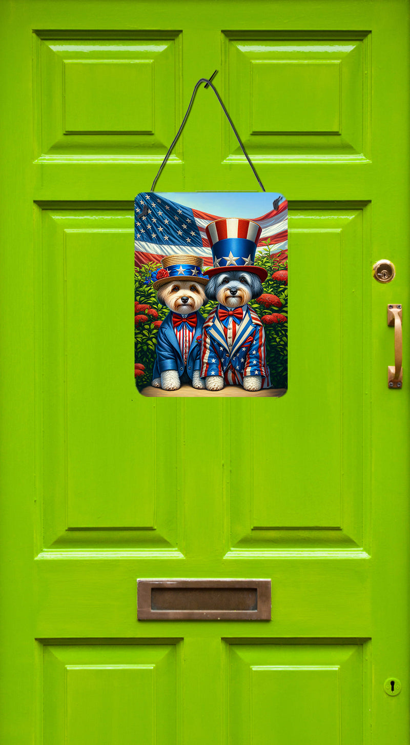 All American Dandie Dinmont Terrier Wall or Door Hanging Prints