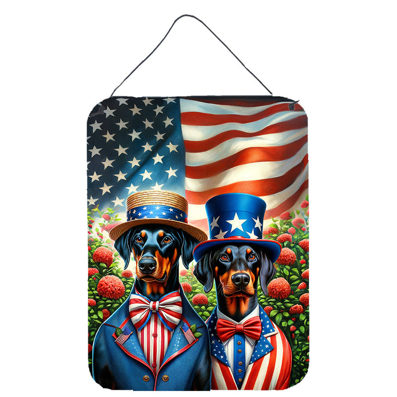 All American Doberman Pinscher Wall or Door Hanging Prints