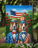 All American English Setter Garden Flag –  Dogs with American Flag Background by Caroline’s Treasures