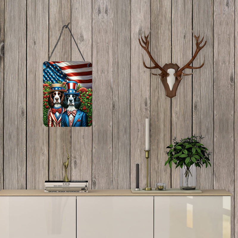 All American English Springer Spaniel Wall or Door Hanging Prints
