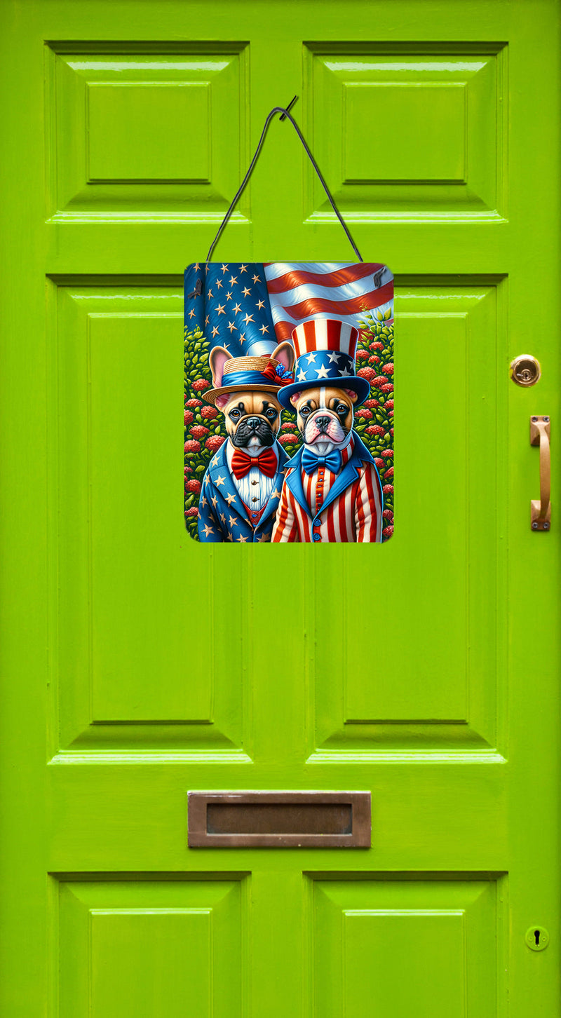 All American French Bulldog Wall or Door Hanging Prints