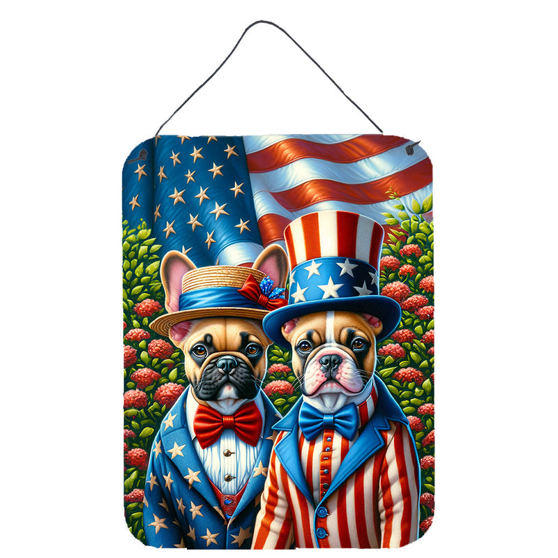 All American French Bulldog Wall or Door Hanging Prints