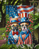 All American French Bulldog Garden Flag –  Dogs with American Flag Background by Caroline’s Treasures