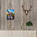 All American German Shepherd Wall or Door Hanging Prints