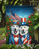 All American Great Pyrenees Garden Flag –  Dogs with American Flag Background by Caroline’s Treasures
