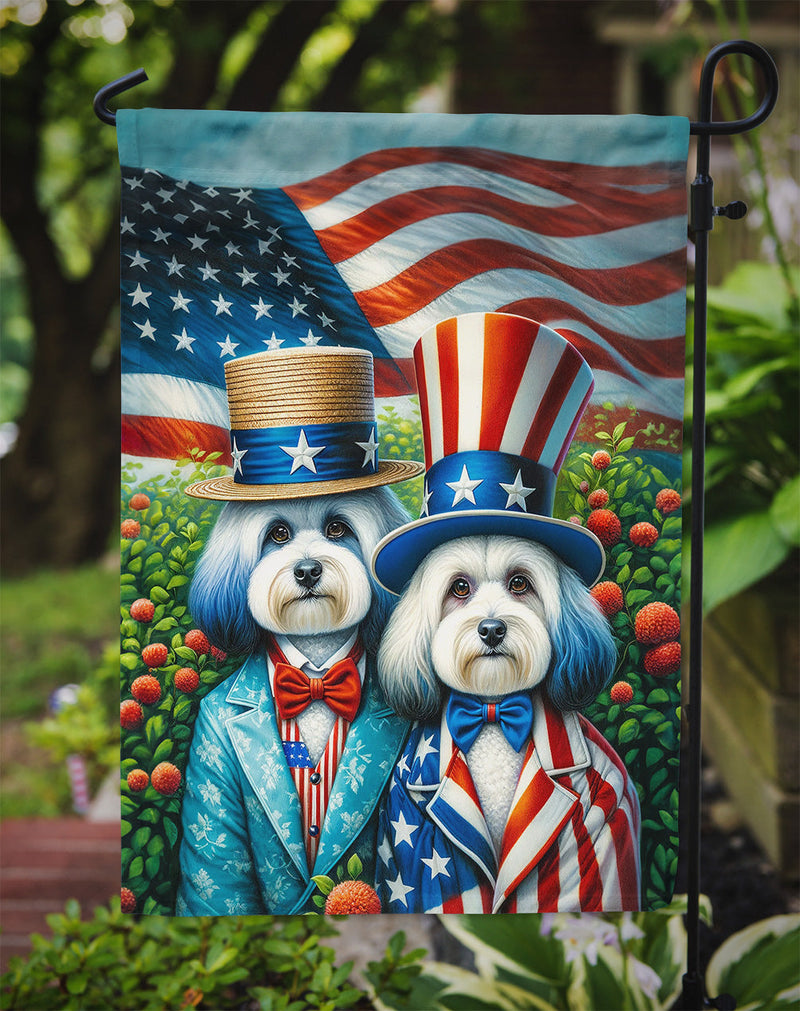 All American Havanese Garden Flag –  Dogs with American Flag Background by Caroline’s Treasures