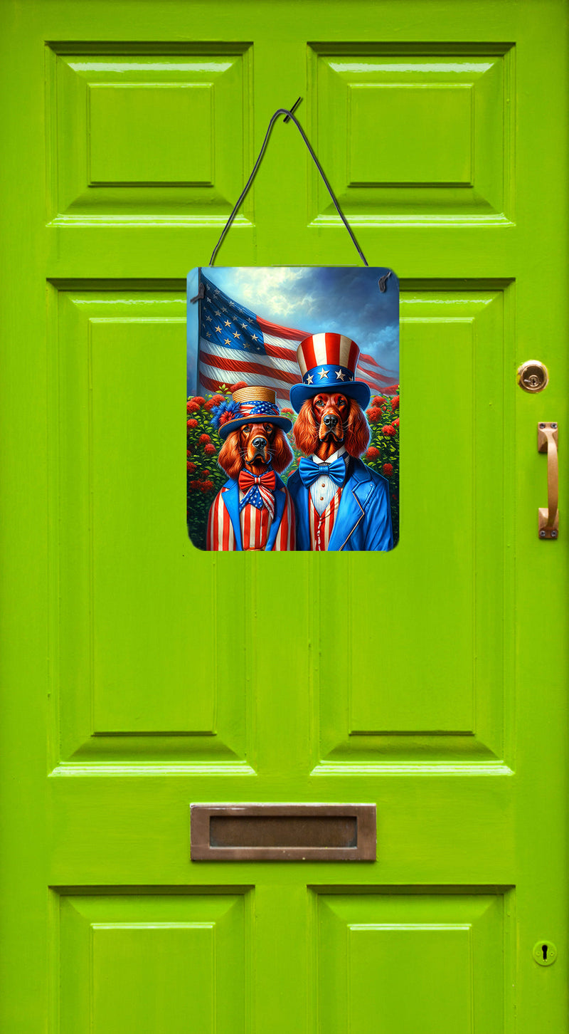 All American Irish Setter Wall or Door Hanging Prints