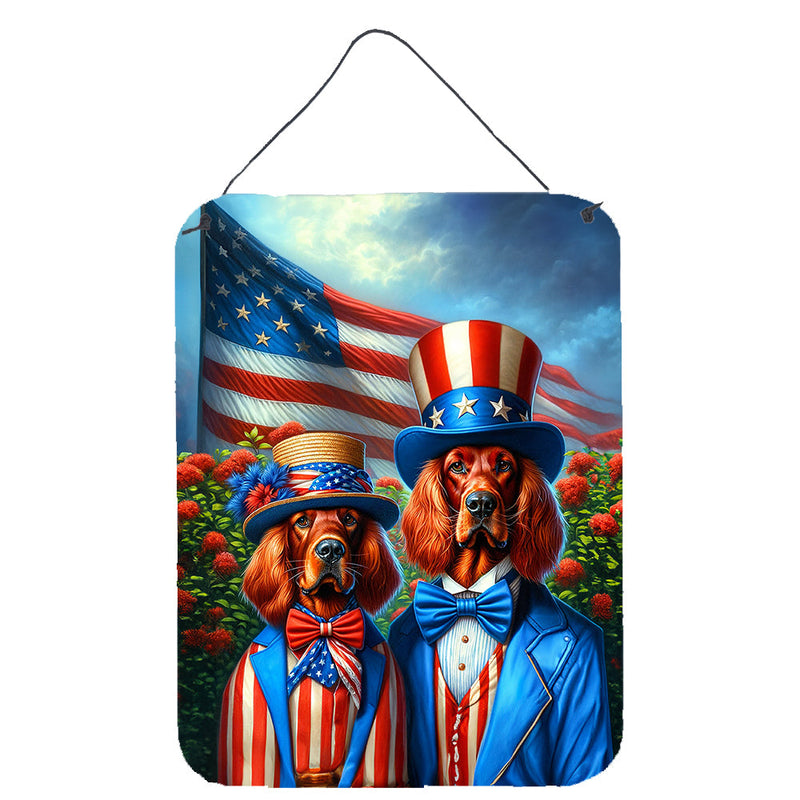 All American Irish Setter Wall or Door Hanging Prints