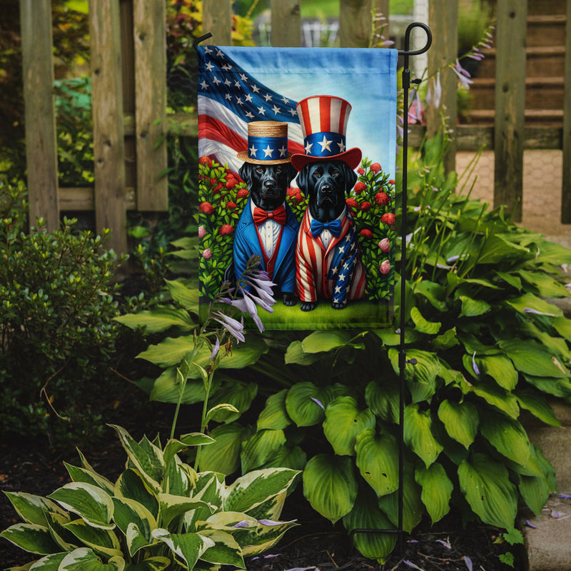 All American Labrador Retriever Garden Flag