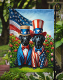 All American Labrador Retriever Garden Flag –  Dogs with American Flag Background by Caroline’s Treasures