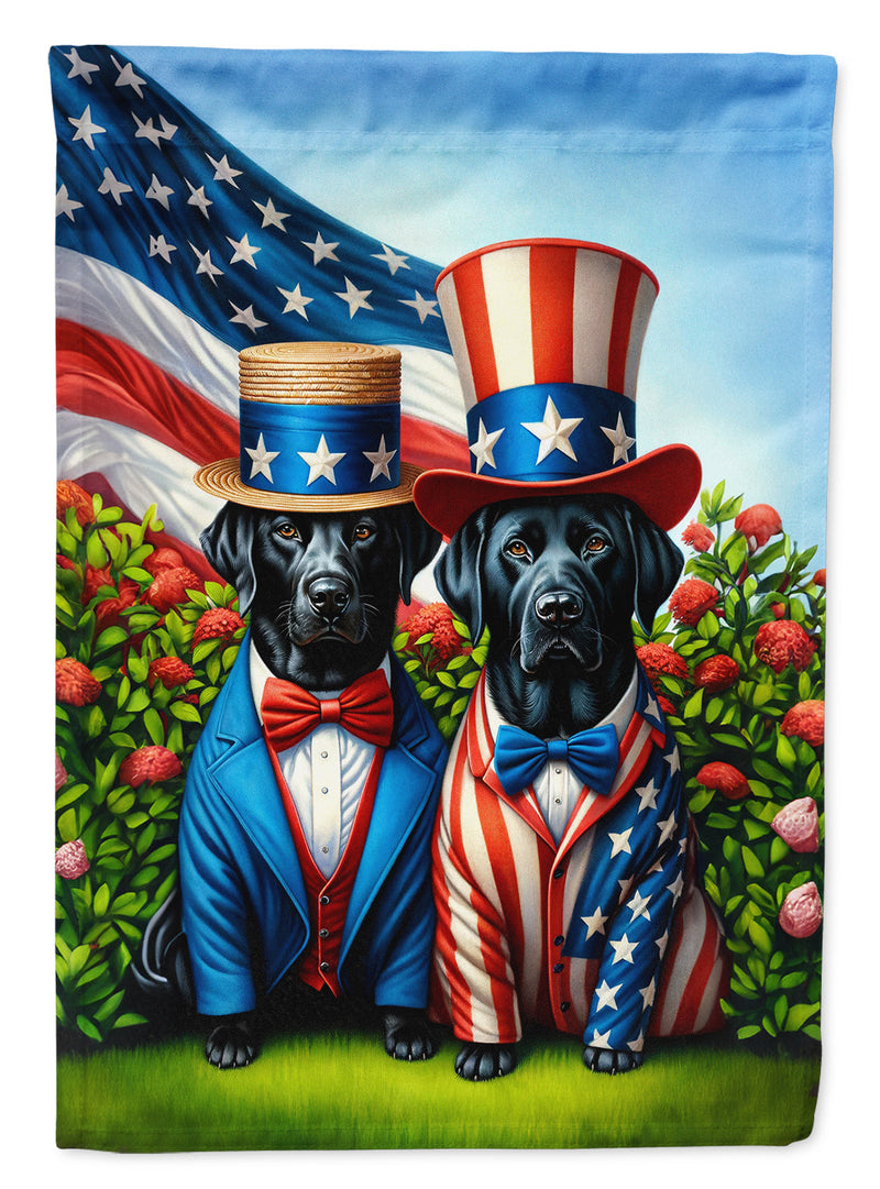 All American Labrador Retriever Garden Flag