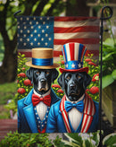 All American Labrador Retriever Garden Flag –  Dogs with American Flag Background by Caroline’s Treasures