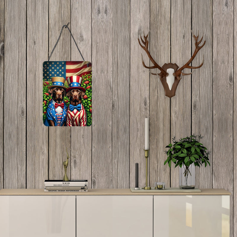 All American Labrador Retriever Wall or Door Hanging Prints