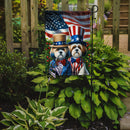 All American Lhasa Apso Garden Flag –  Dogs with American Flag Background by Caroline’s Treasures