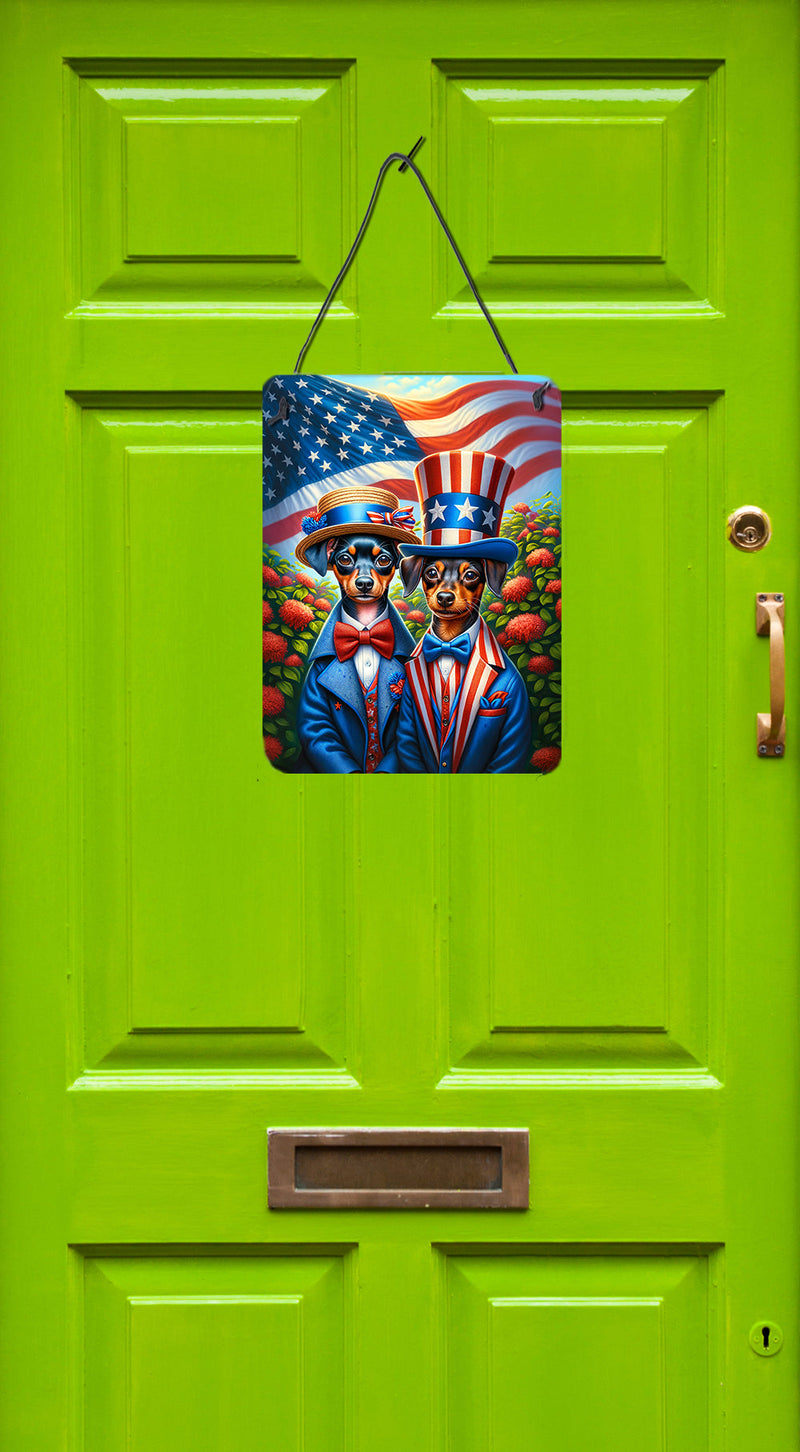 All American Miniature Pinscher Wall or Door Hanging Prints