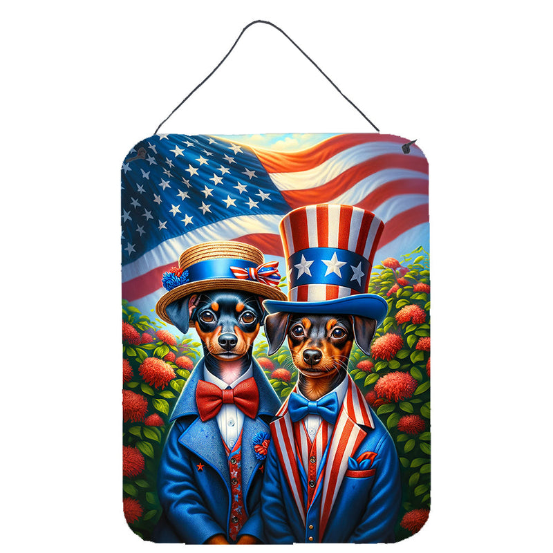 All American Miniature Pinscher Wall or Door Hanging Prints