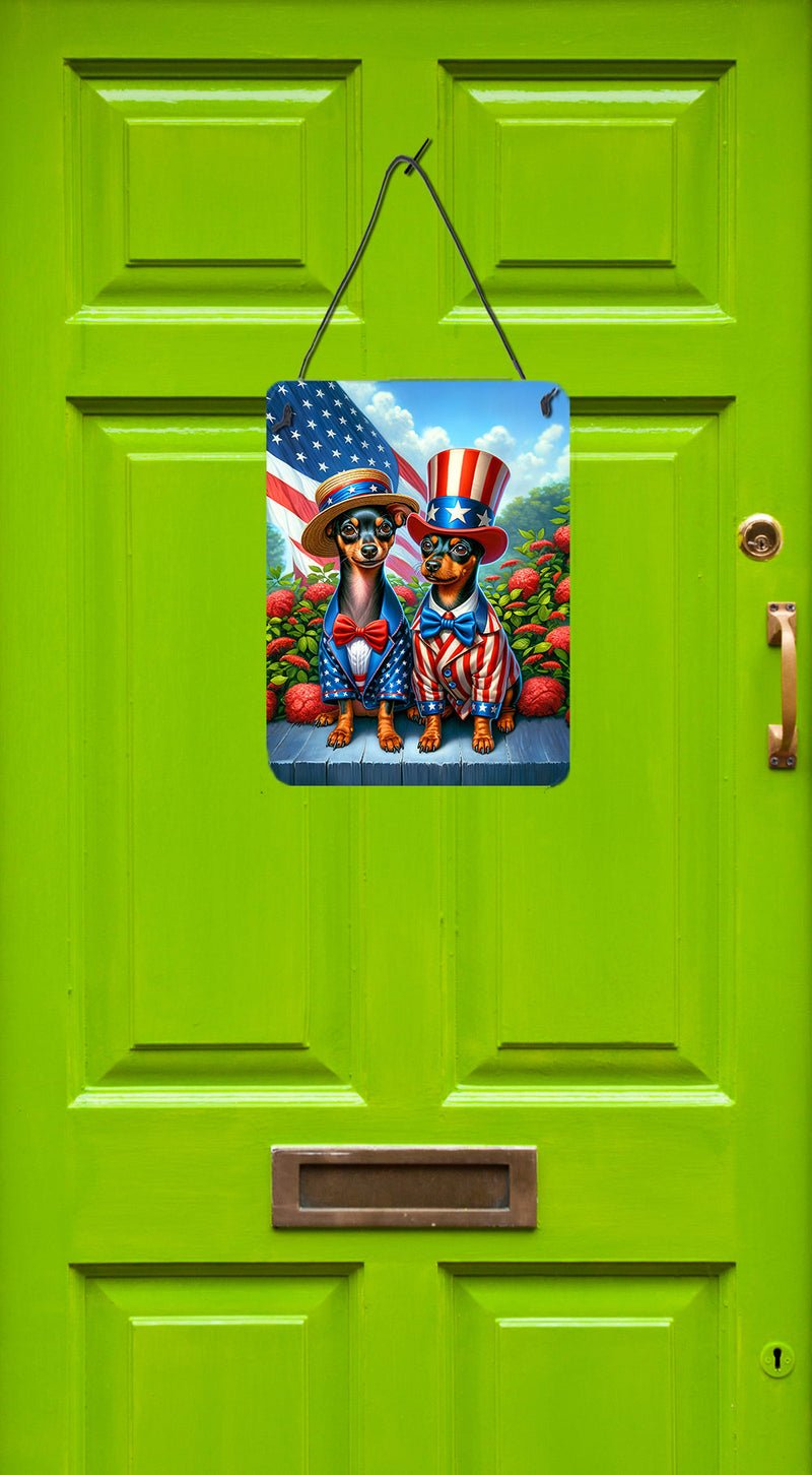All American Miniature Pinscher Wall or Door Hanging Prints