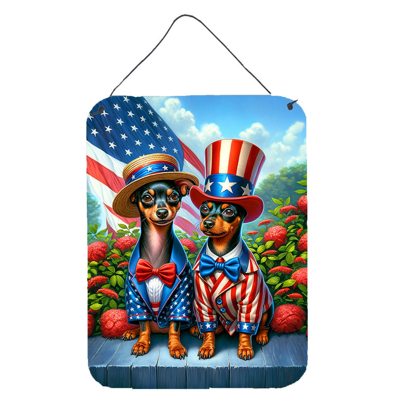 All American Miniature Pinscher Wall or Door Hanging Prints