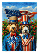 All American Otterhound Garden Flag –  Dogs with American Flag Background by Caroline’s Treasures