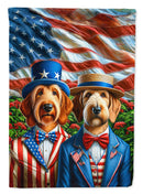 All American Otterhound Garden Flag –  Dogs with American Flag Background by Caroline’s Treasures