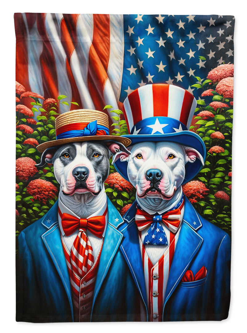 All American Pit Bull Terrier House Flag