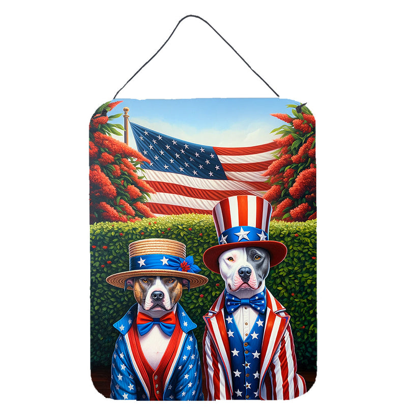 All American Pit Bull Terrier Wall or Door Hanging Prints