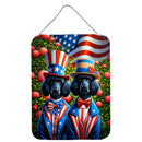 All American Poodle Wall or Door Hanging Prints